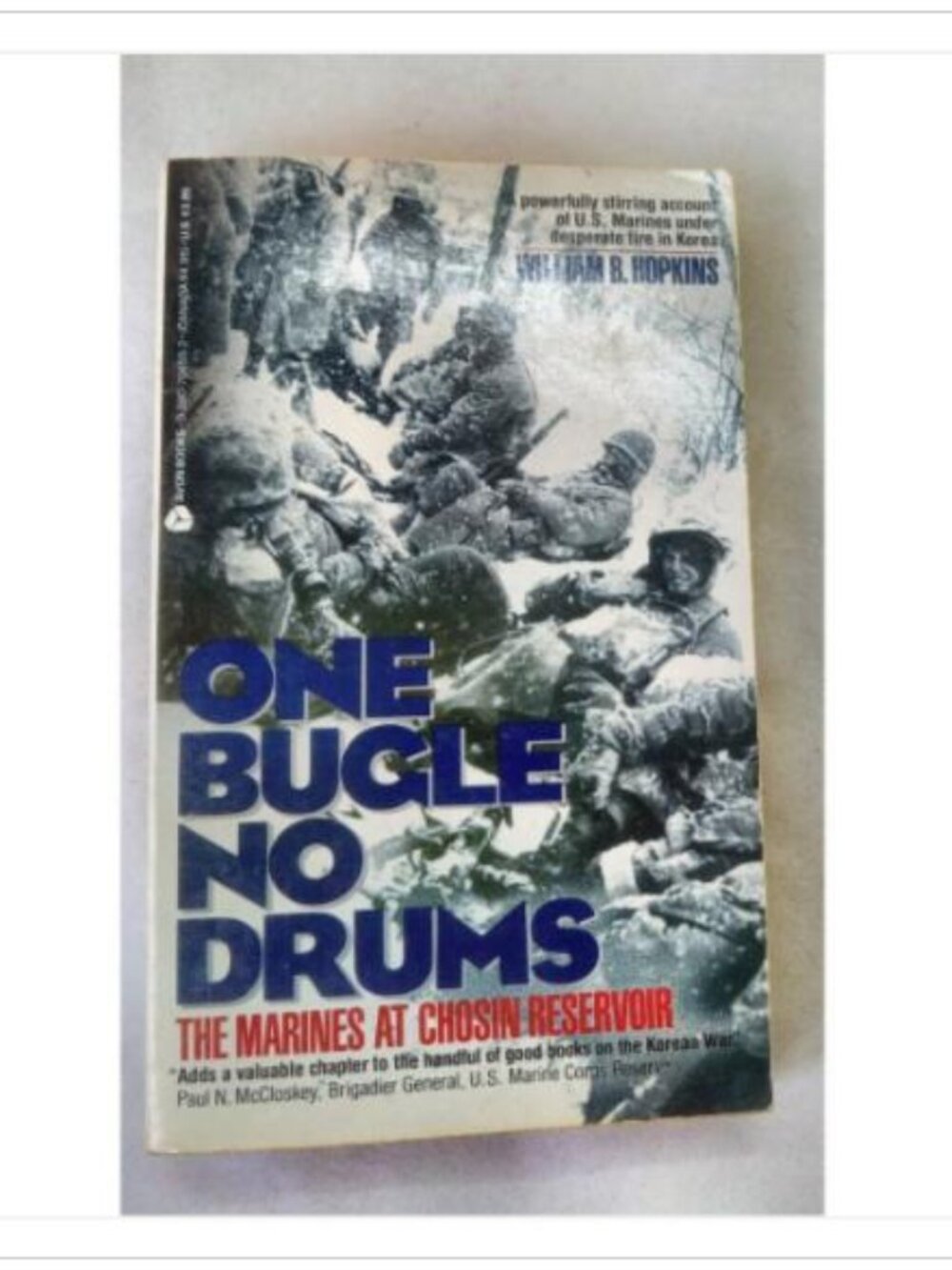 One Bugle No Drums The Marines at Chosin Reservoir Korean War Books 1988 PB